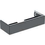 Mueble bajo Geberit ONE para lavabo, con un cajón: Ancho de lavabo=120cm, Lava / Cubierto mate